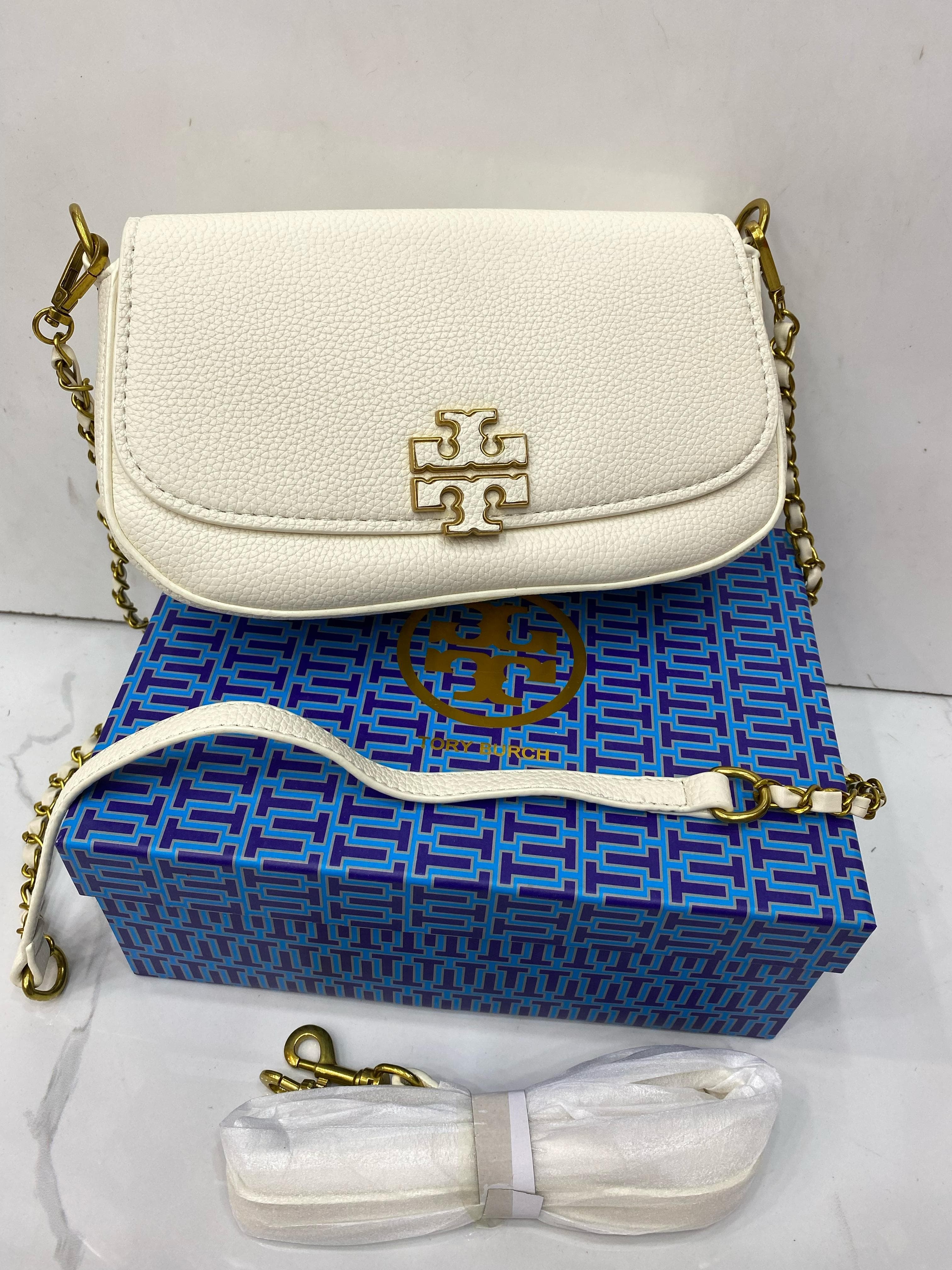 TORY BURCH TORY BURCH BIRTTEN CONVERTIBLE BAG…