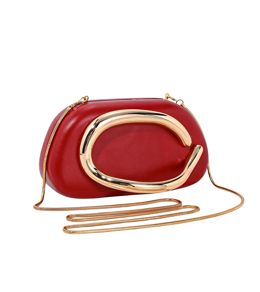 ZARA VIRAL CLUTCH with chain