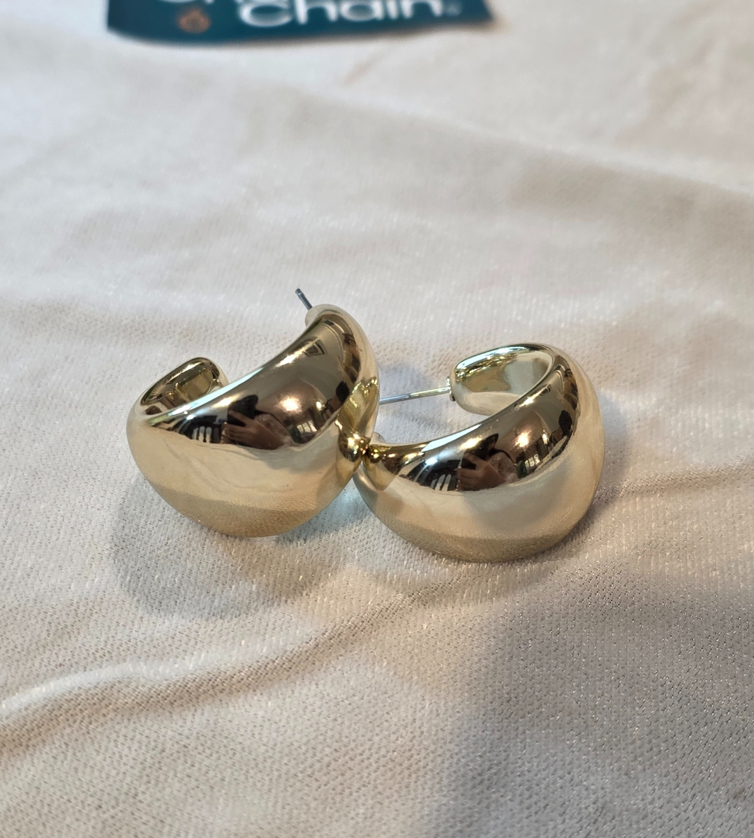 Teardrop Shaped Earrings