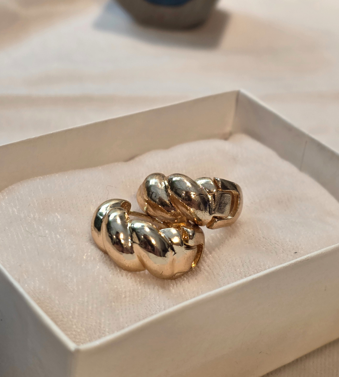 Braided Hoop Earrings