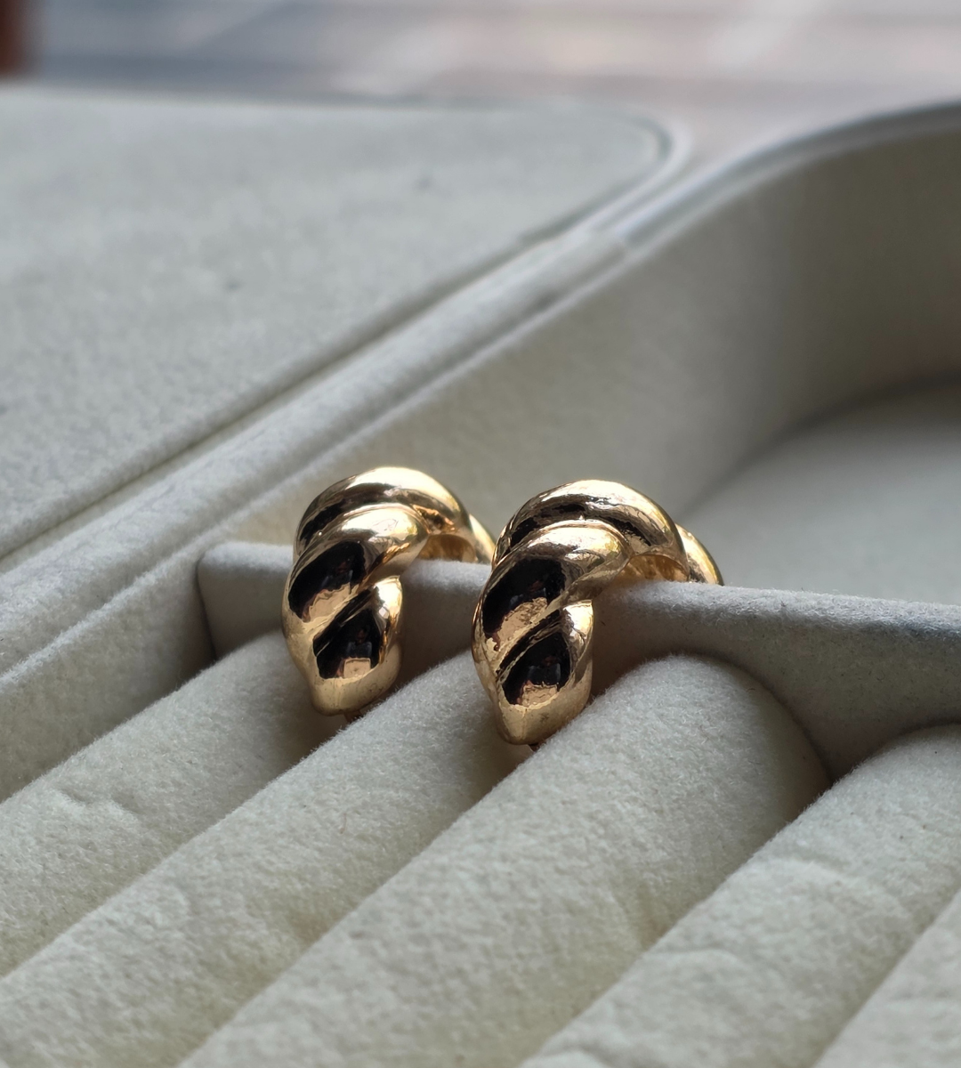 Braided Hoop Earrings