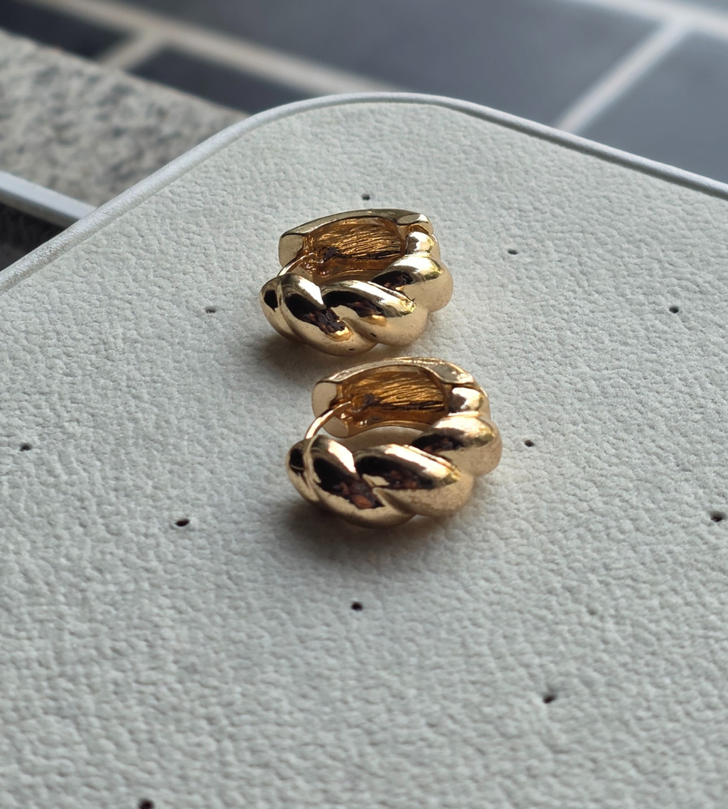 Braided Hoop Earrings