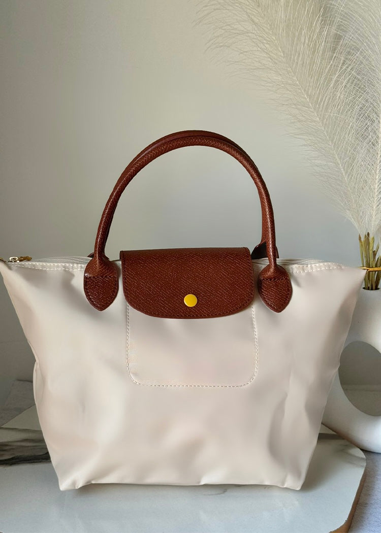 Longchamp Tote MEDIUM - Paper White (NO LOGO)