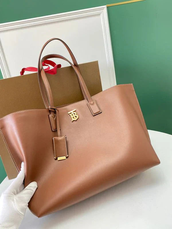 B-U-R-B-E-R-R-Y Women Tote Bag (Brown 1)